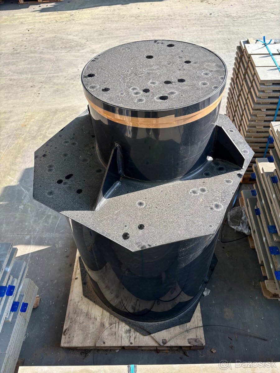 Vodomerná šachta kruhová PP 1600x1000 - 3