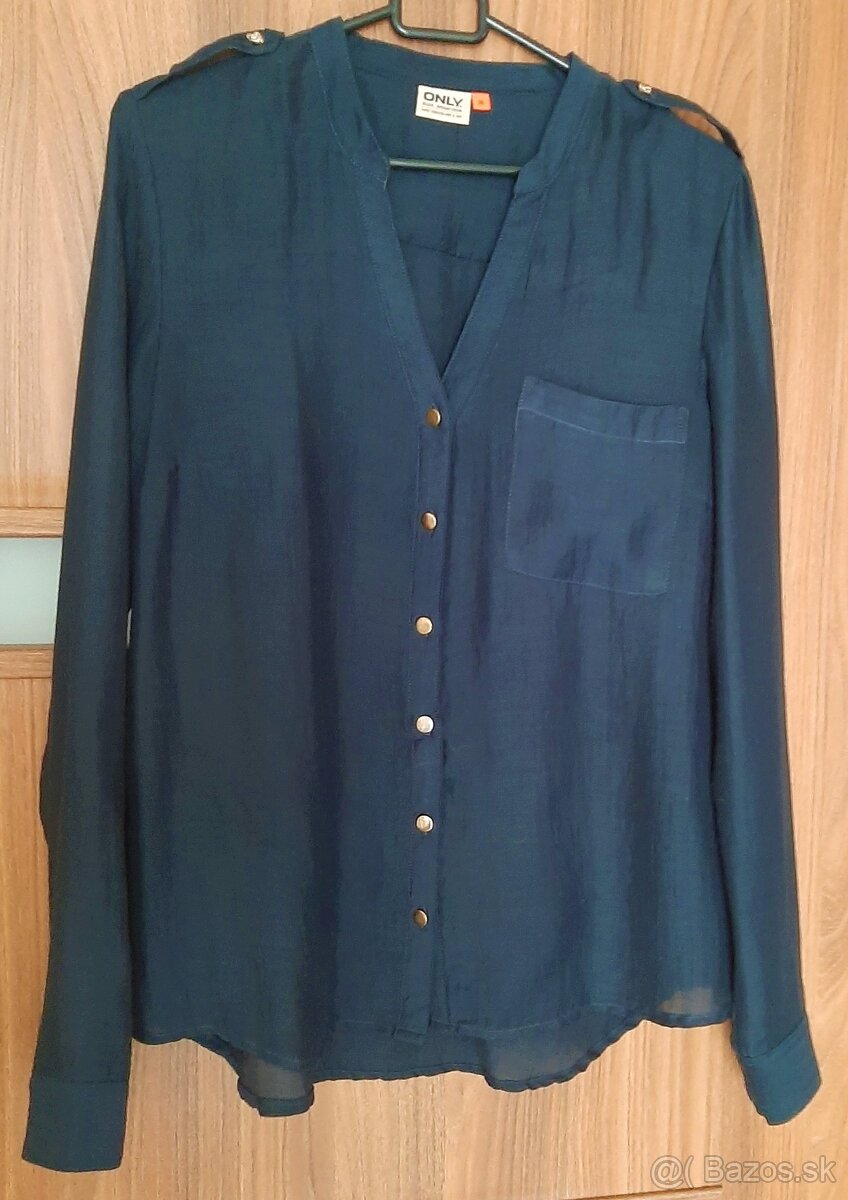 Čierna blúzka Only - 3