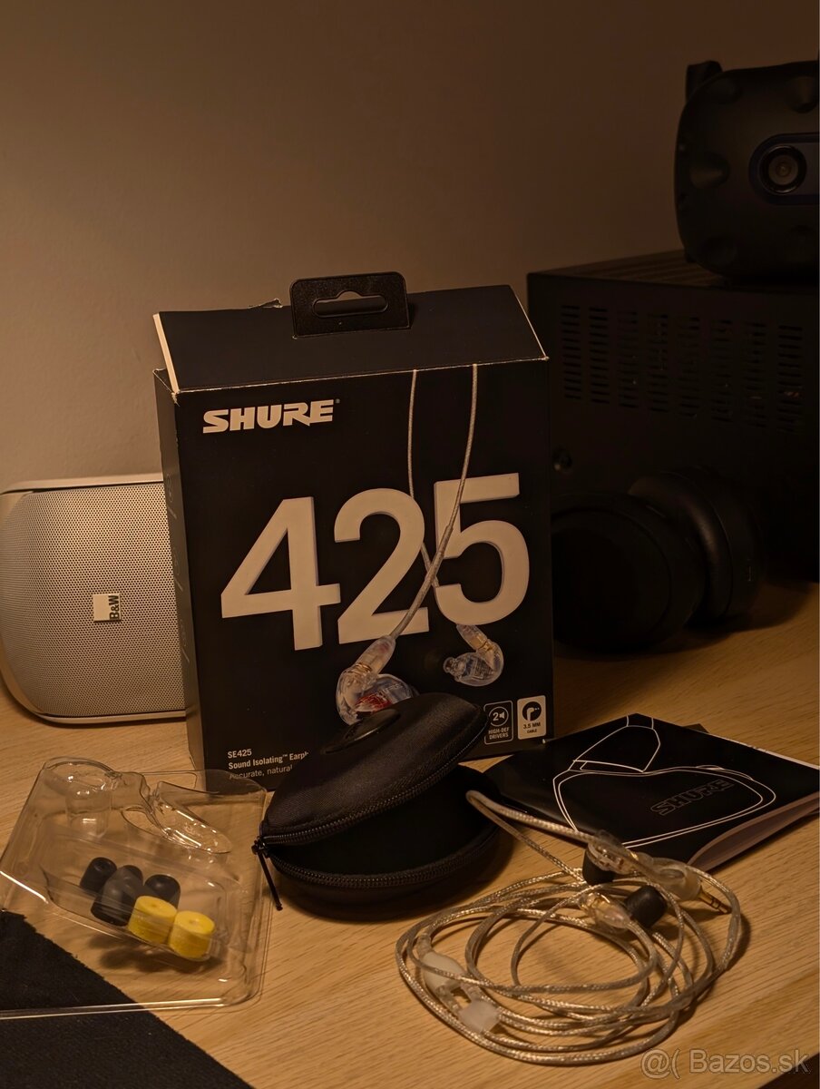 Shure SE425 ako nové. - 3