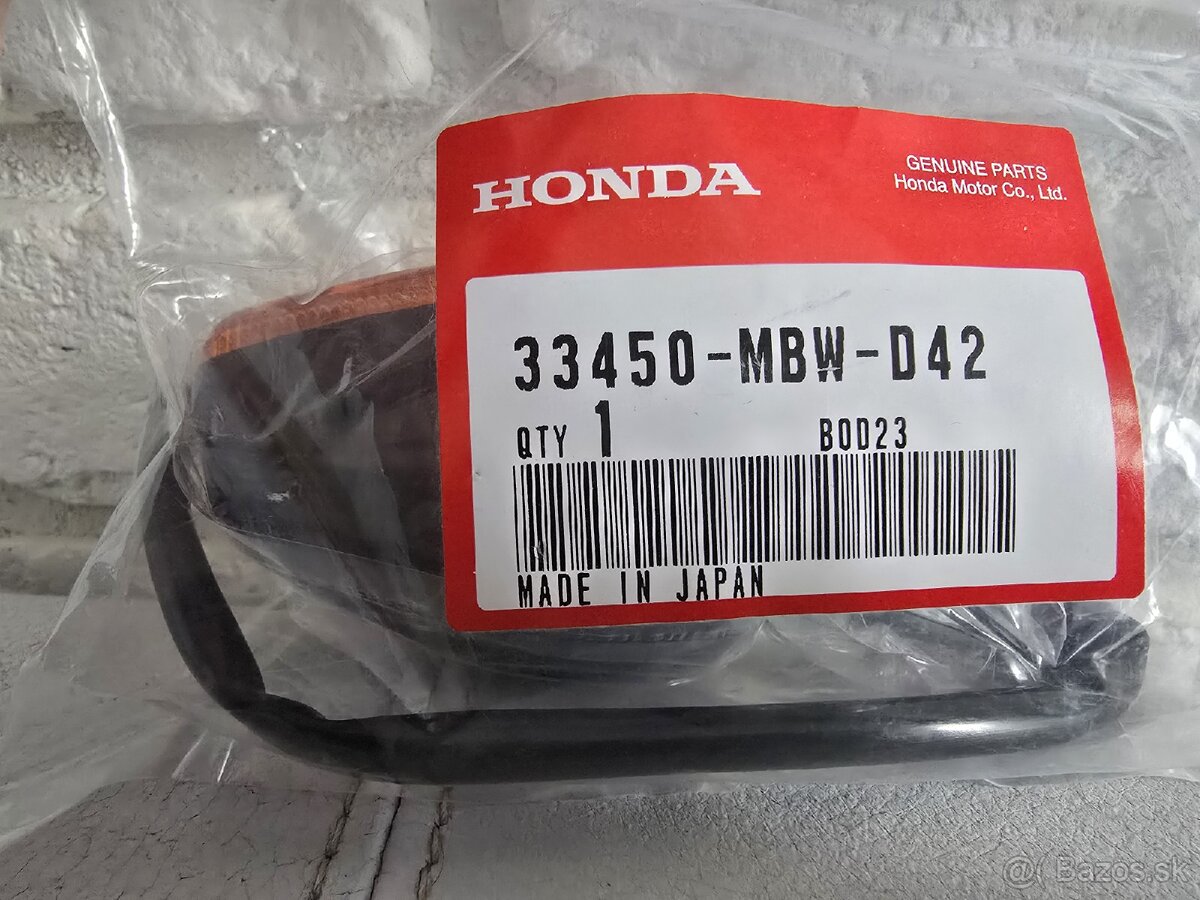 Predám smerovku HONDA, originál diel 33450-MBW-D42 - 3