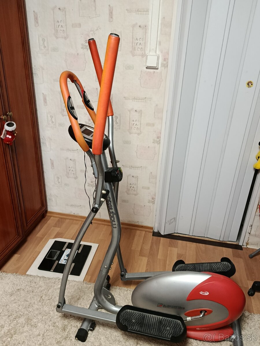 Magnetický elipticky trenažér inSPORTline nepoškodený - 3