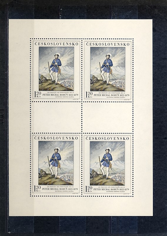 Poštové známky Československo 2 - 3