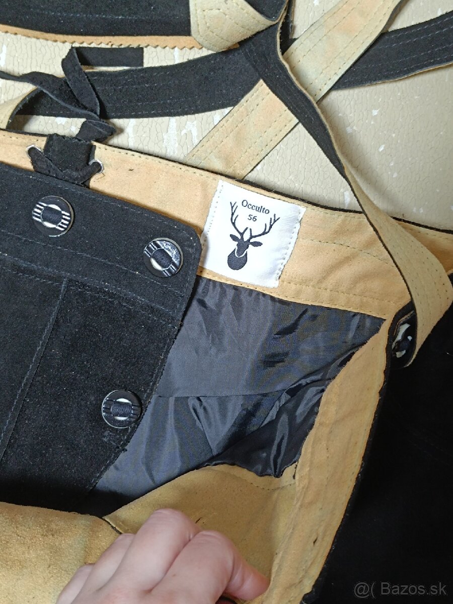 lederhosen, kozene nohavice - 3