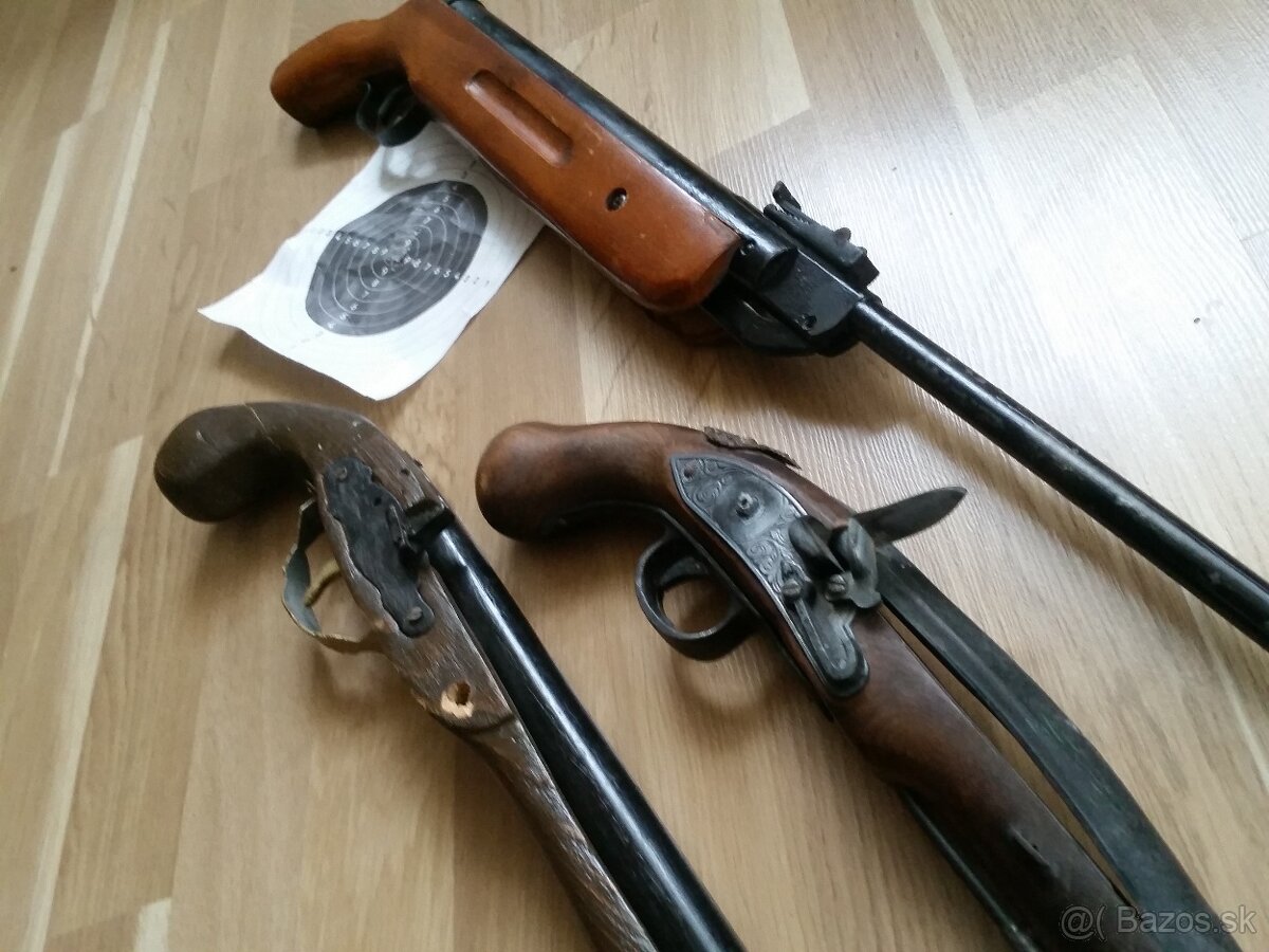 Stara vzduchovka a pistol - 3