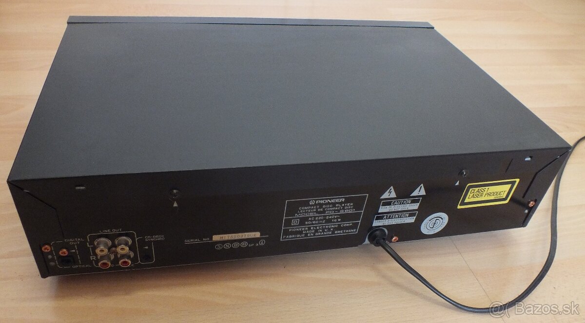 Predám CD prehrávač Pioneer PD S601. - 3
