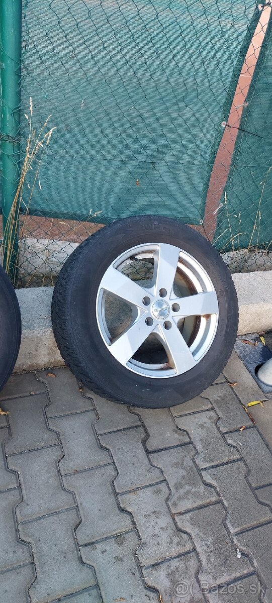 Alu disky DEZENT (5x112) R16 na Sharan/Alhambra 205/60/r16 - 3