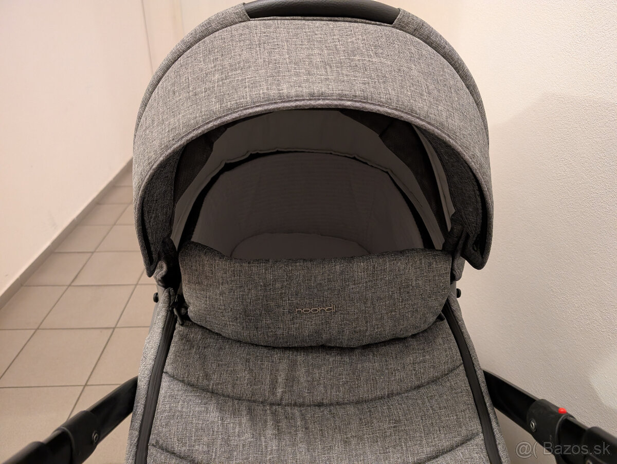 Predám kočík Noordi fjordi 3v1 (Dark grey) - 3