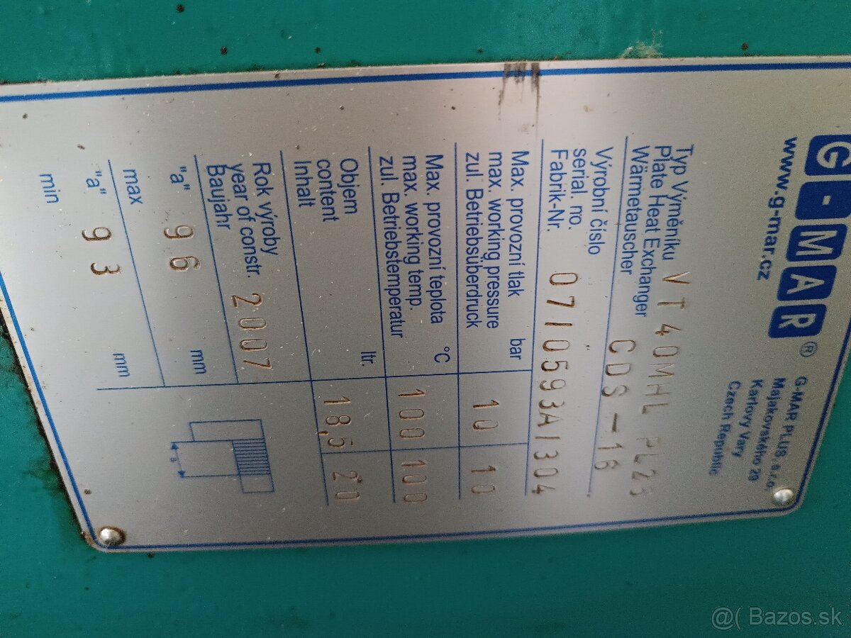 Chladič na Olej G-MAR - 3