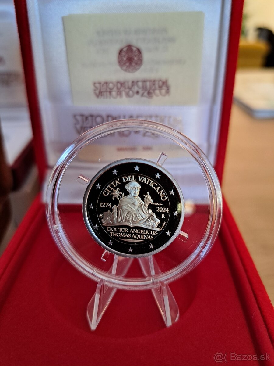 Vatikan 2 euro PROOF pamatne mince - 3