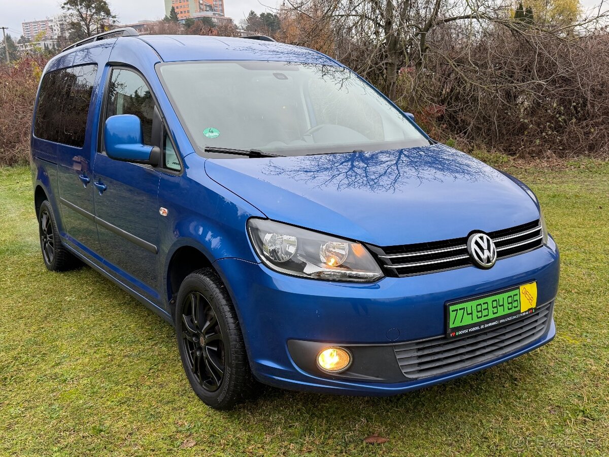 VOLKSWAGEN CADDY MAXI 2,0 TDI-7 MÍST, PARK. SENZORY, NAVI - 3
