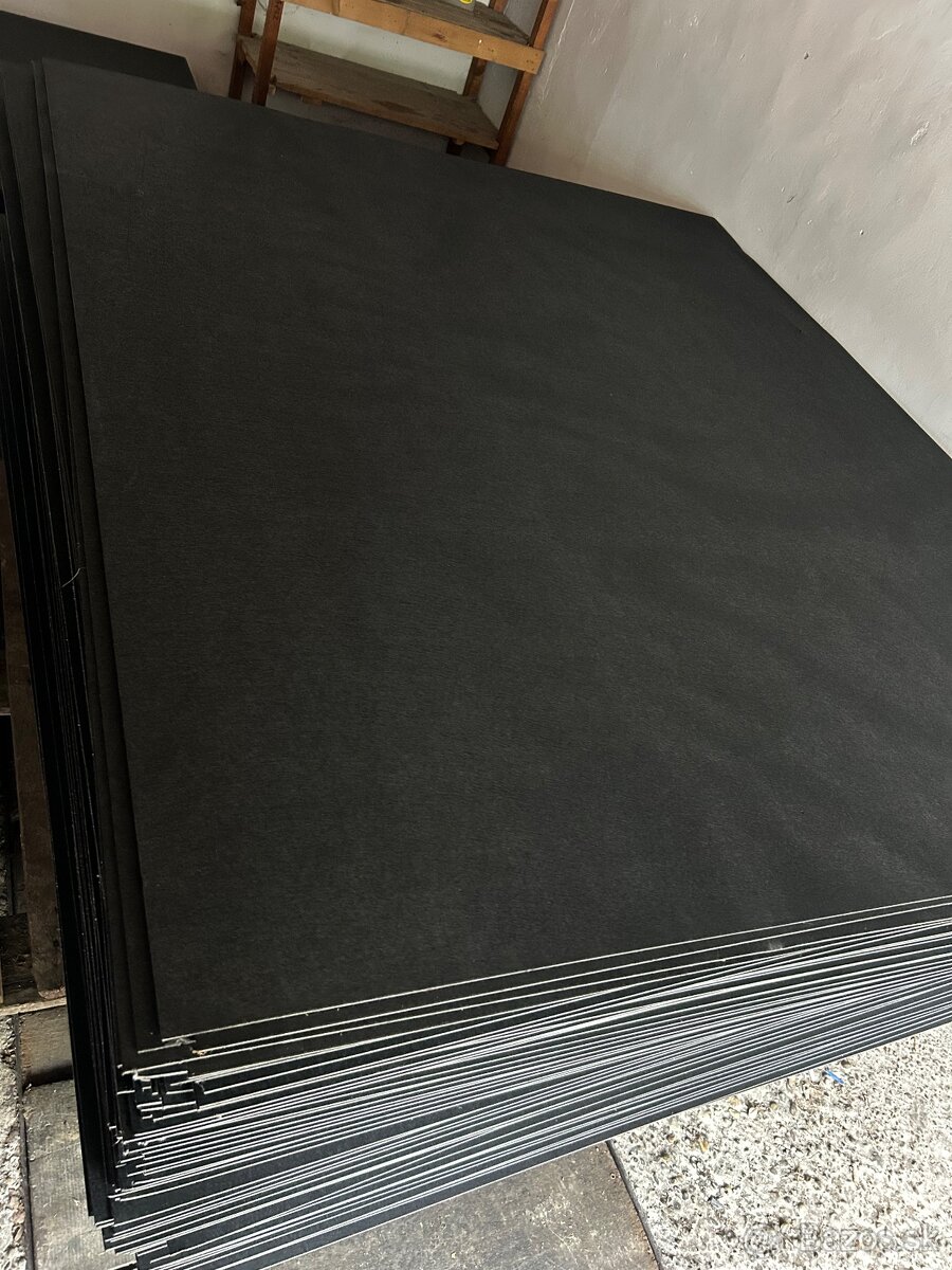 Čierne plastové dosky 3 mm - 3