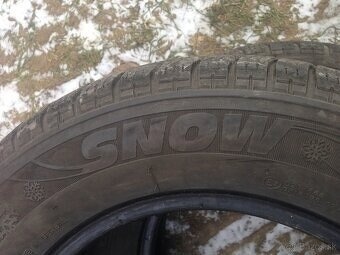 Predám zimné pneu185/70r14 5mm - 3