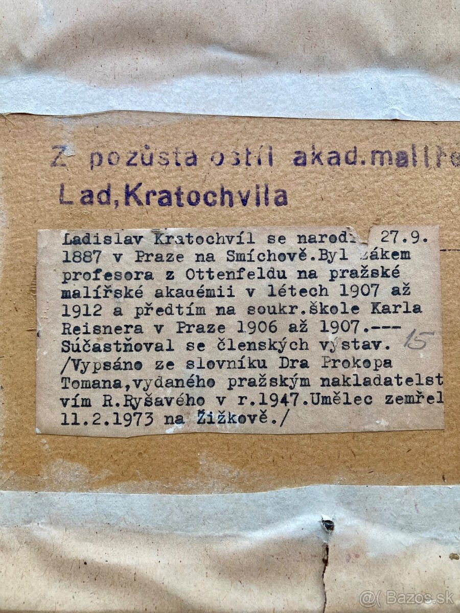 Obraz od Ladislava Kratochvíla - Letná krajina s usadlosťou - 3