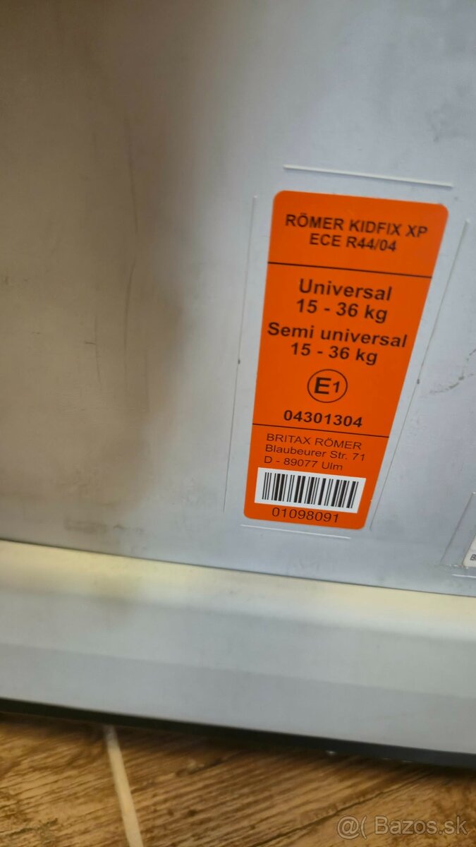 BRITAX ROMER KIDFIX XP - 3