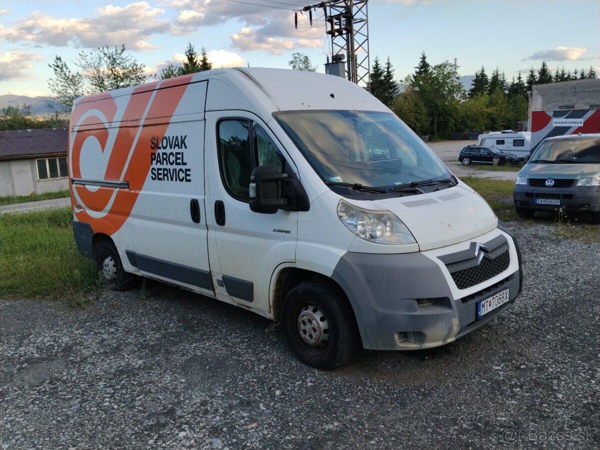 predám dve dodávky Citroen Jumper 2,2 - 3