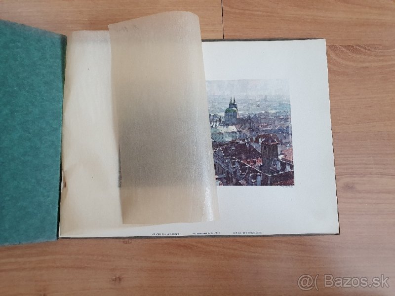 Ilustrovaná brožúra Praha 1920 - 3