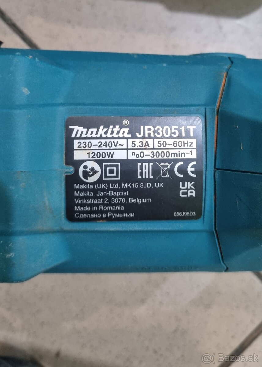 Chvostová píla Makita JR3051T - 3