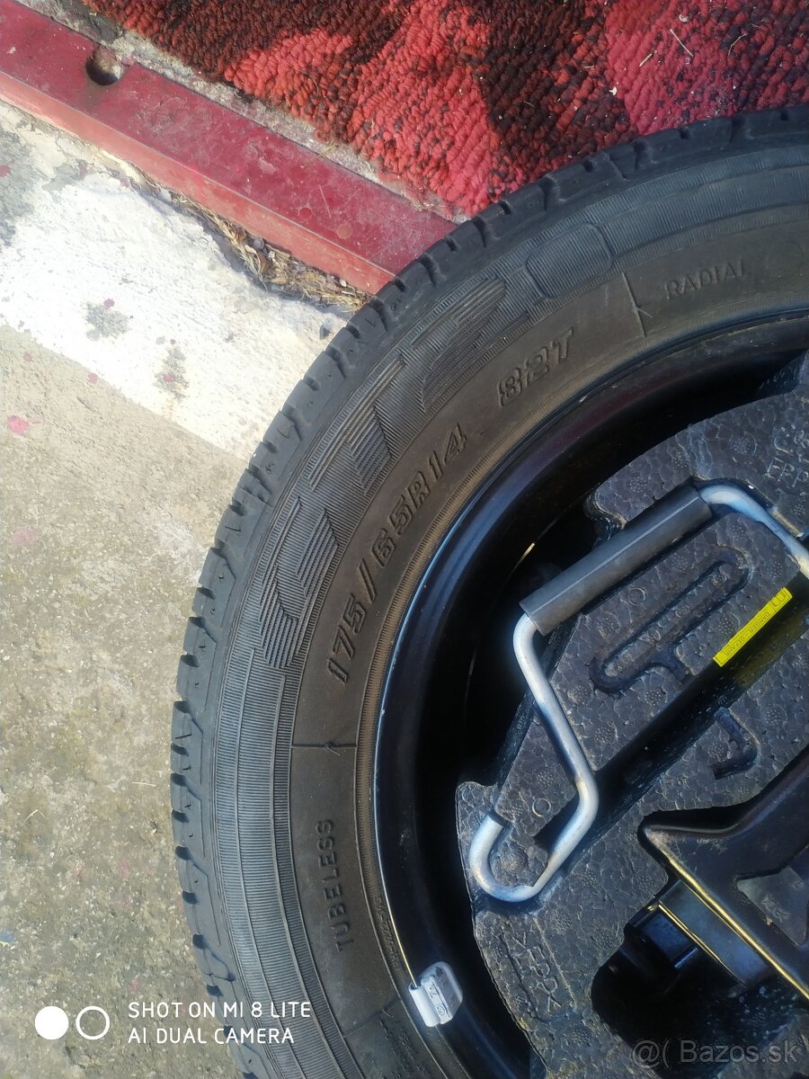 Originál rezerva +zdvihák+ kľúč + plastový obal - 3