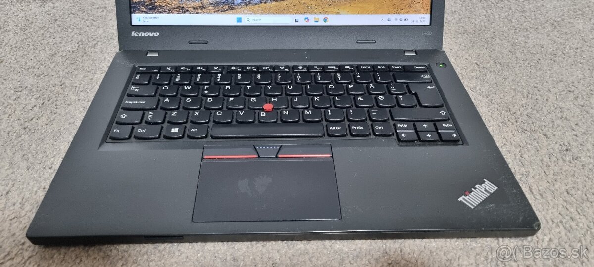 14" LENOVO ThinkPad L450 i5-4300U/ SSD/ 8GB DDR3 - 3
