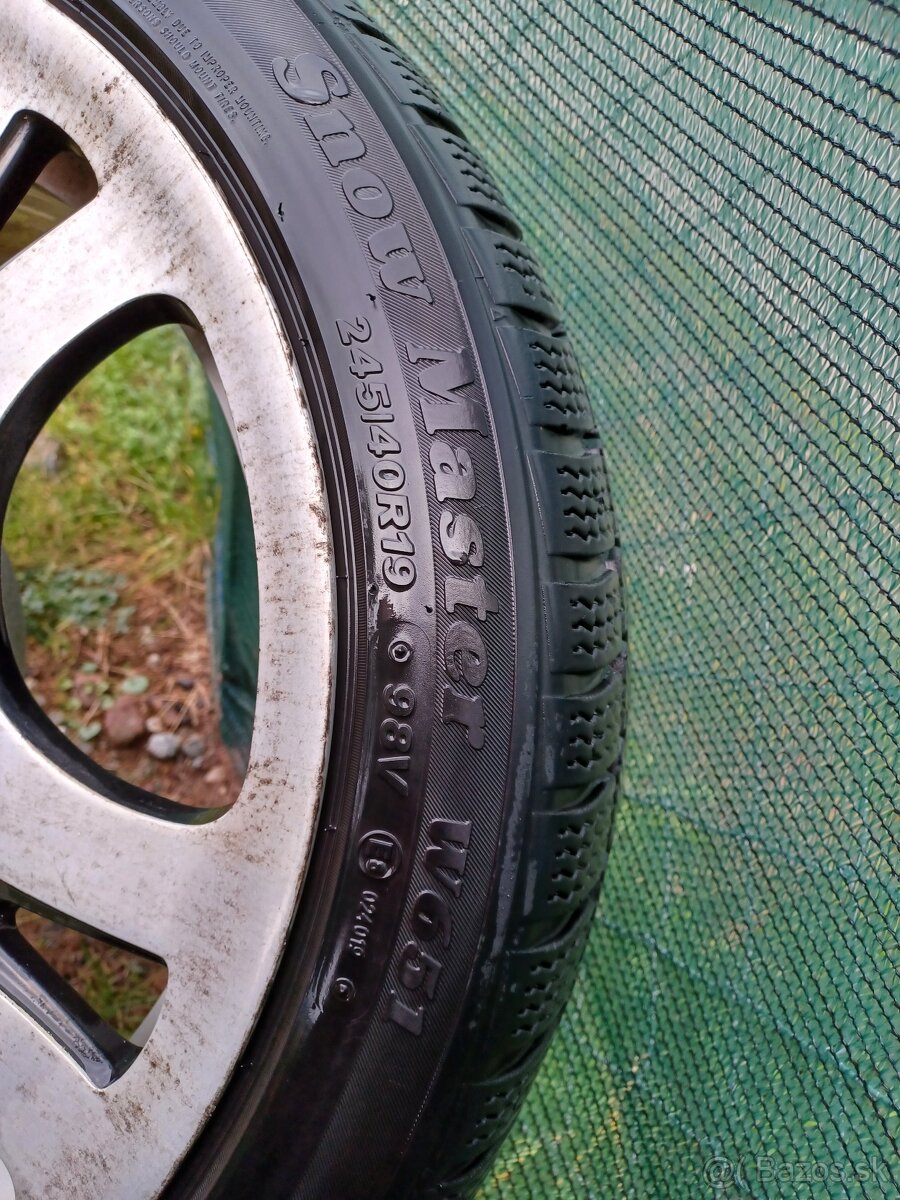 Zimná originál BMW sada 245/40 R19 - 3