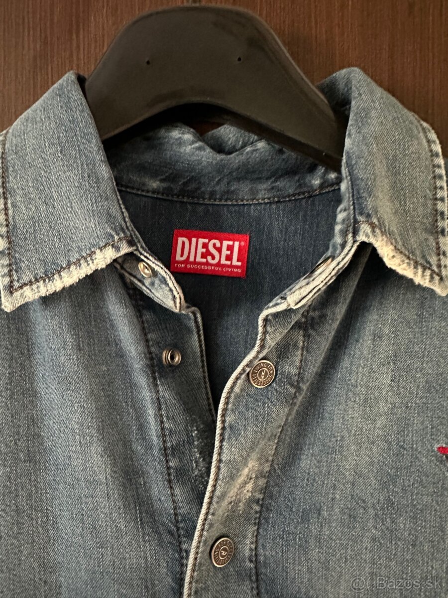 Riflove šaty Diesel - 3