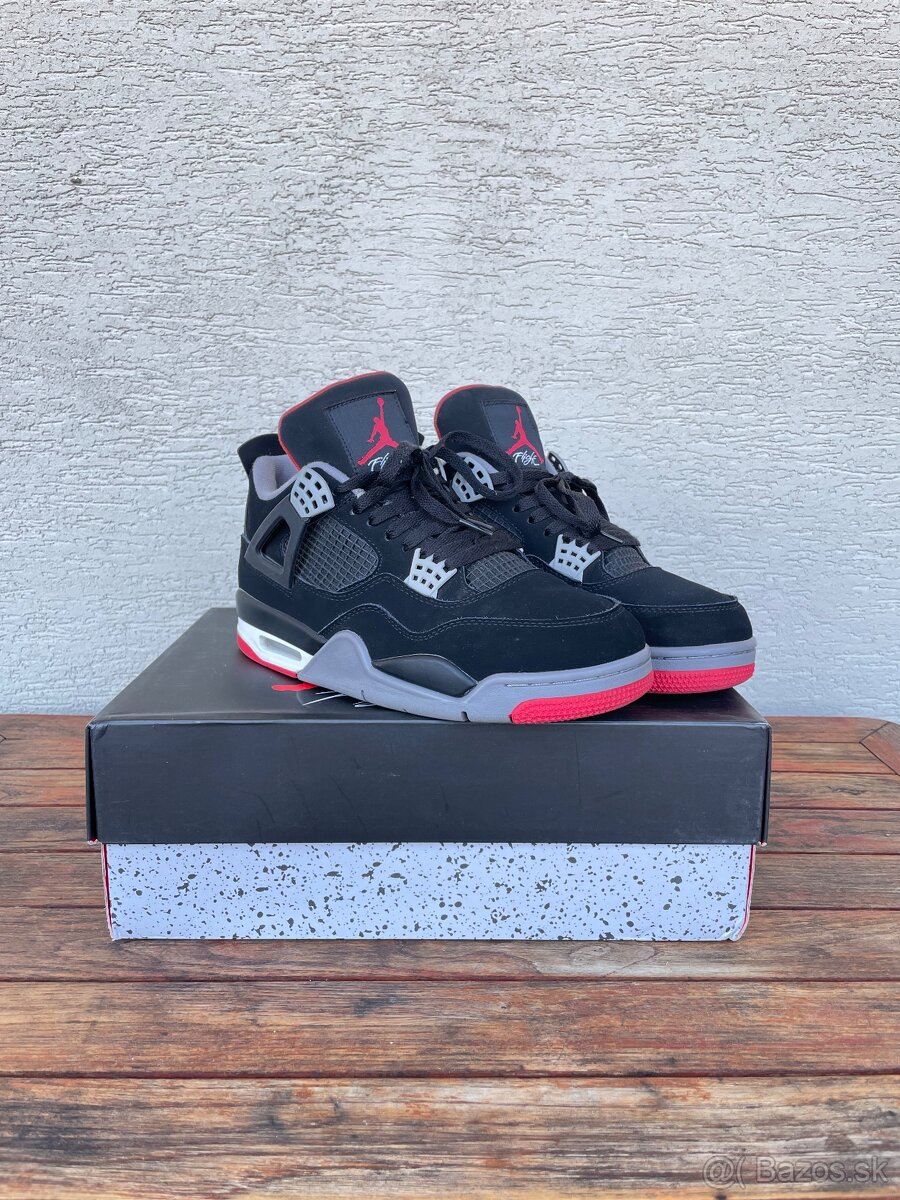 Jordan 4 Retro “Bred” Veľ. 44 - 3