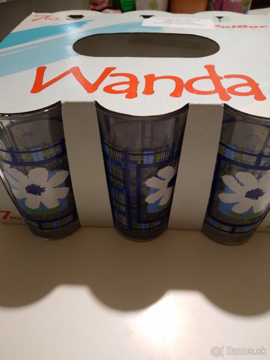 Sada 6 pohárov a džbán - 3