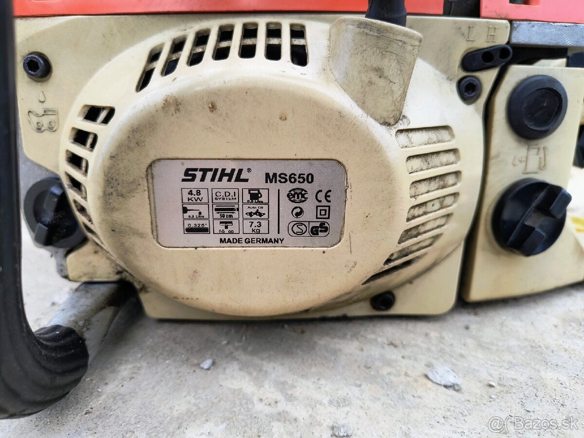 Predám činu Stihl ms650 - 3