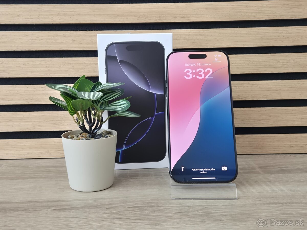 Apple iPhone 16 Pro 512GB Black Titanium | ZÁRUKA 24M - 3