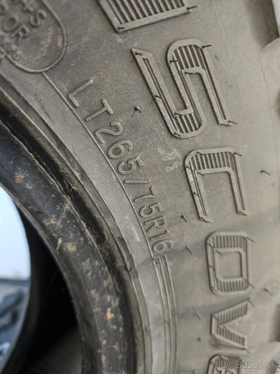 Cooper Discover LT 265/75 R16 2ks