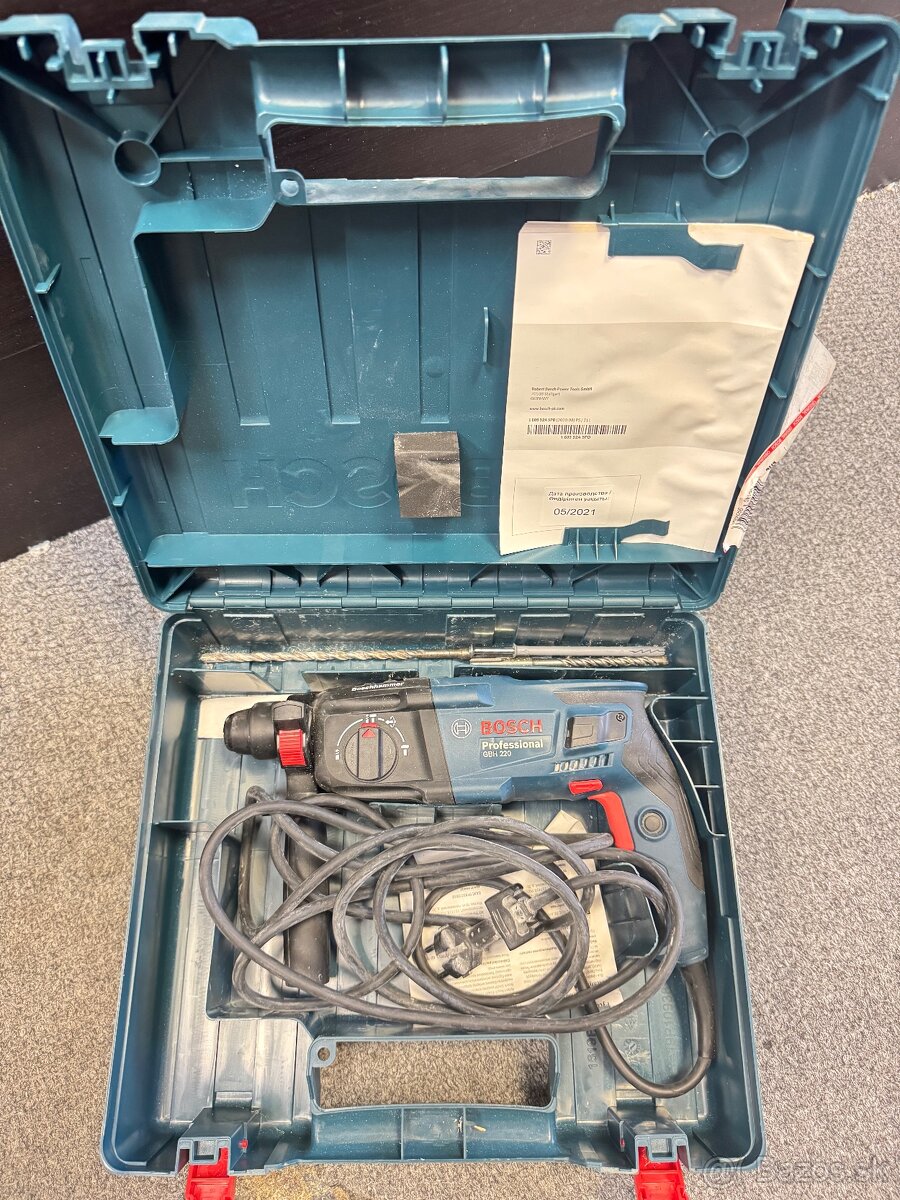 Bosch Professional Vŕtacie kladivo GBH 220 - 3