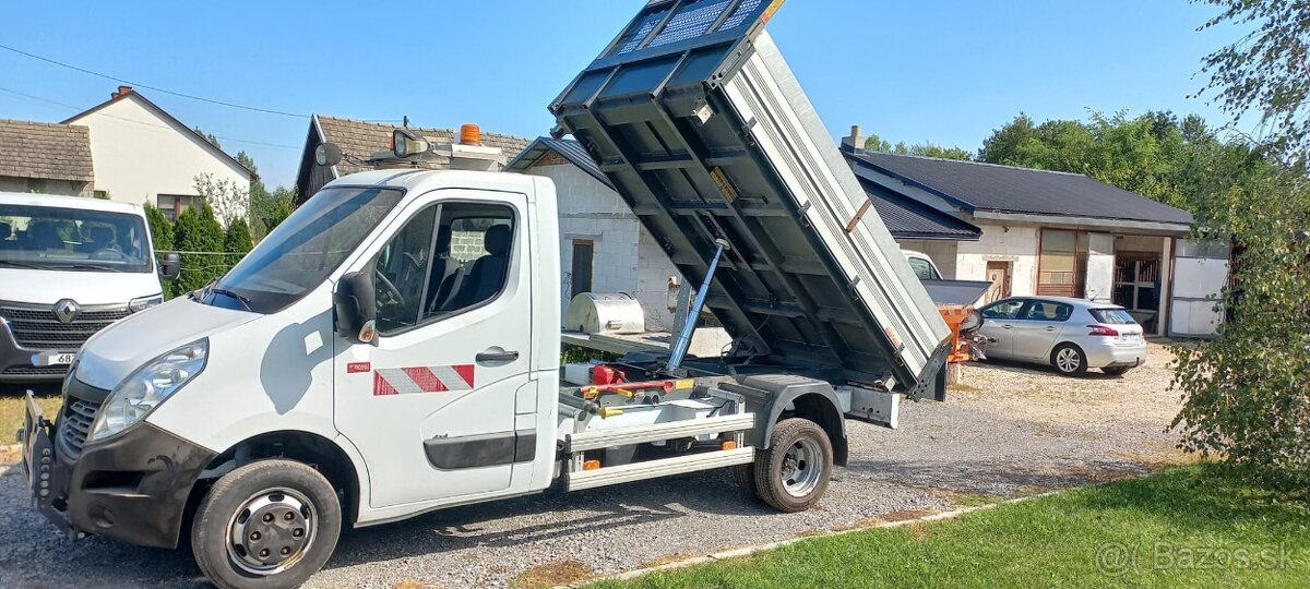 Predam Renault master vyklapac odhrnac posypovac 4x4 - 3