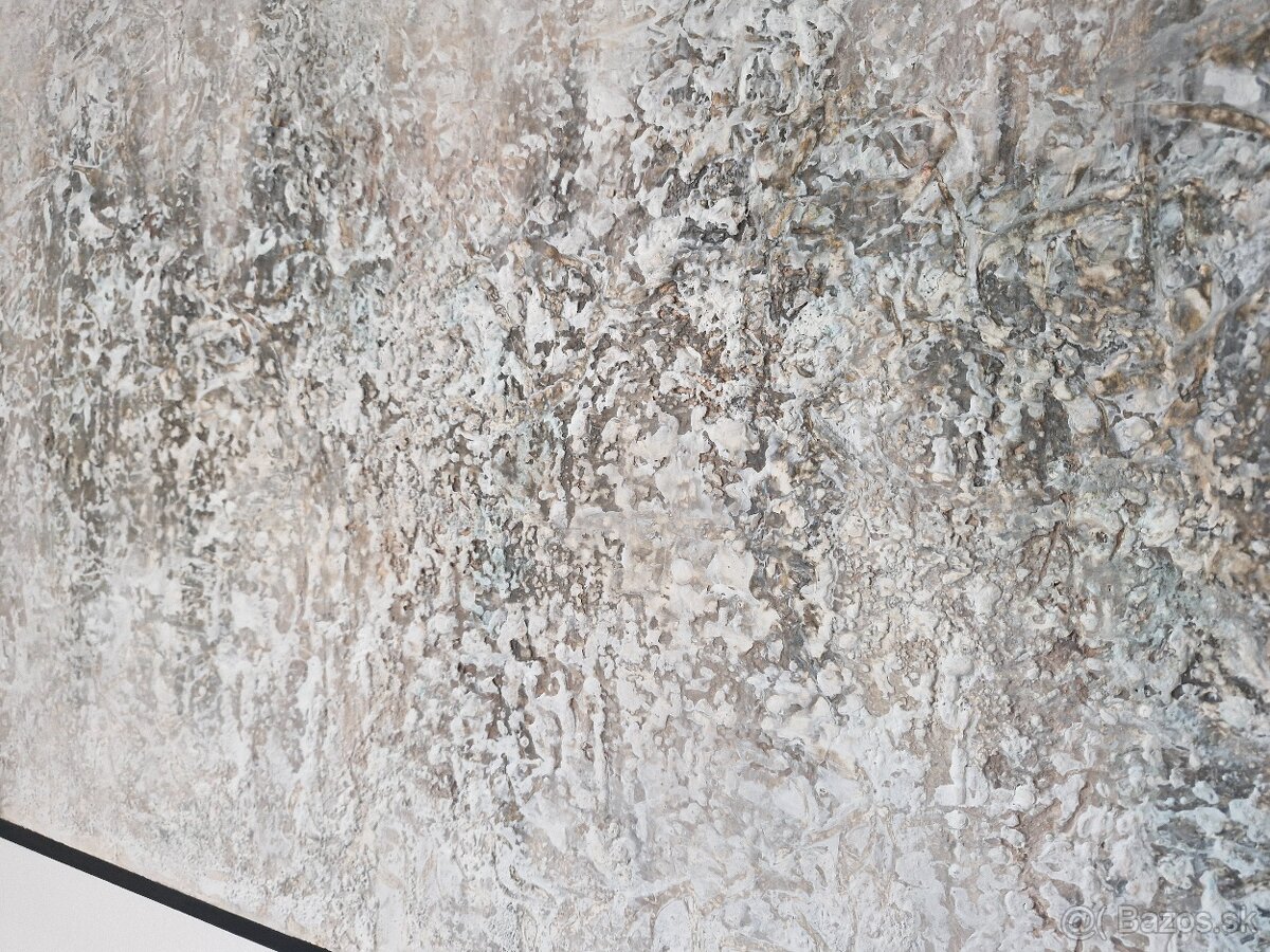 Abstraktný obraz štrukturovaný 140x70cm T - 3