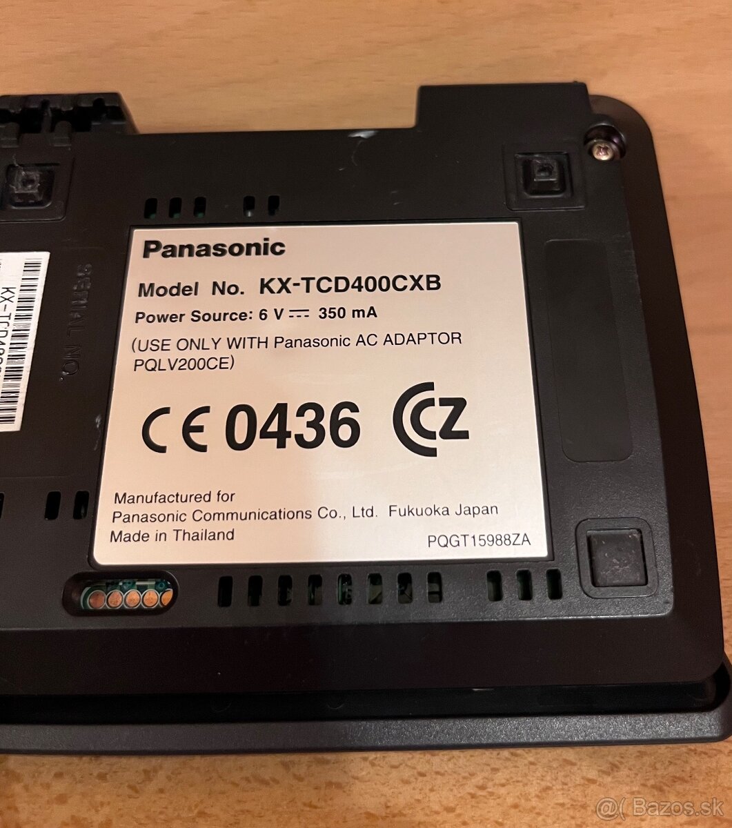 Bezšnúrový telefón pre pevnú linku - 3