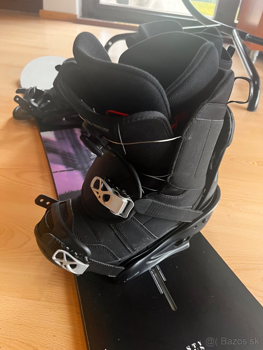Topánky a viazanie na snowboard Burton - 3
