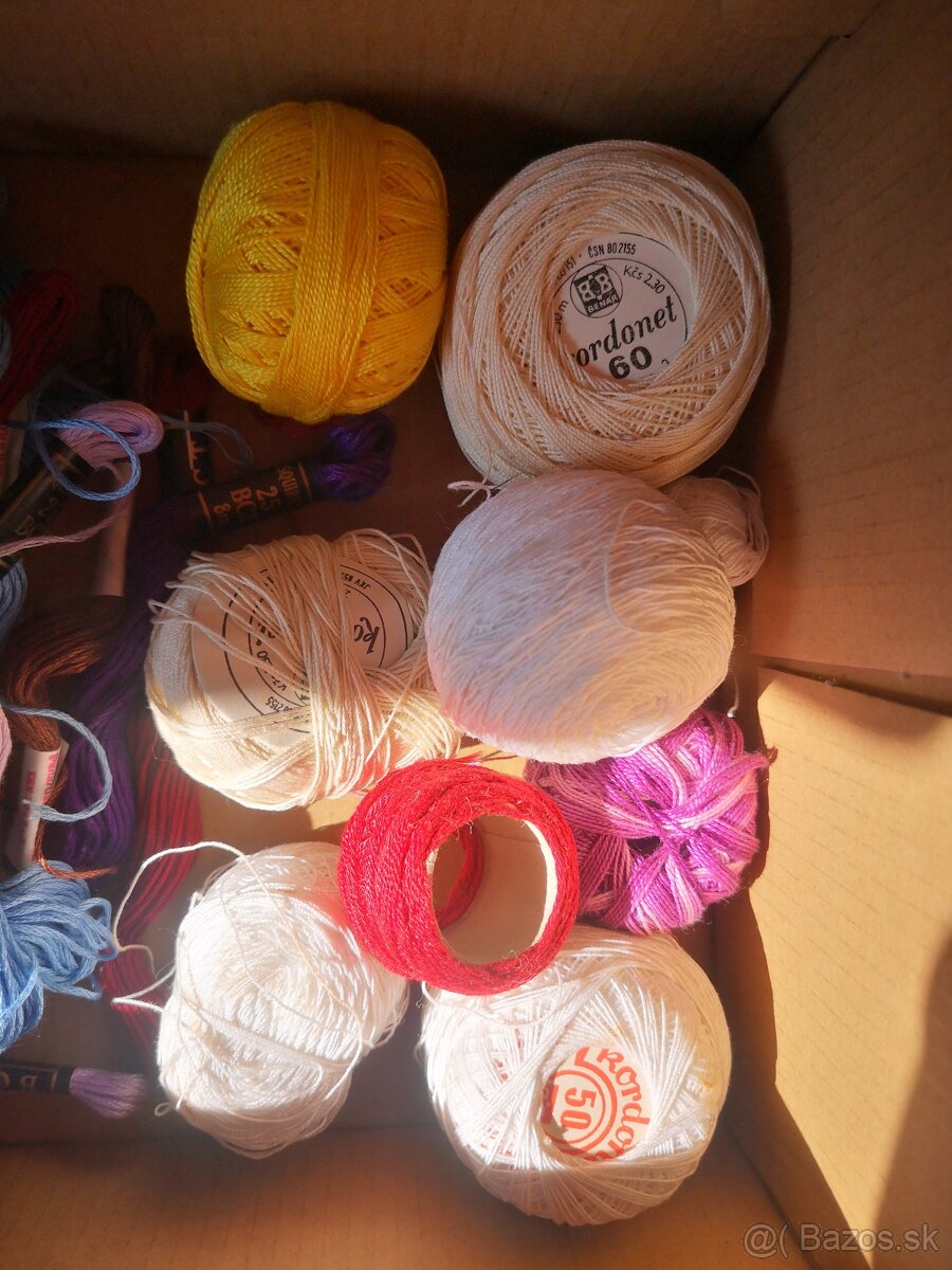 Bavlnky na vyšívanie - 3