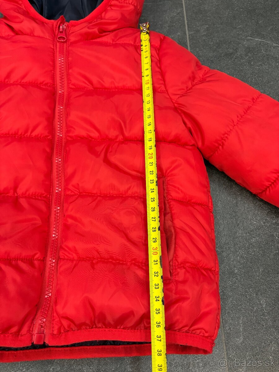 Bunda Sinsay 98 červená - 3