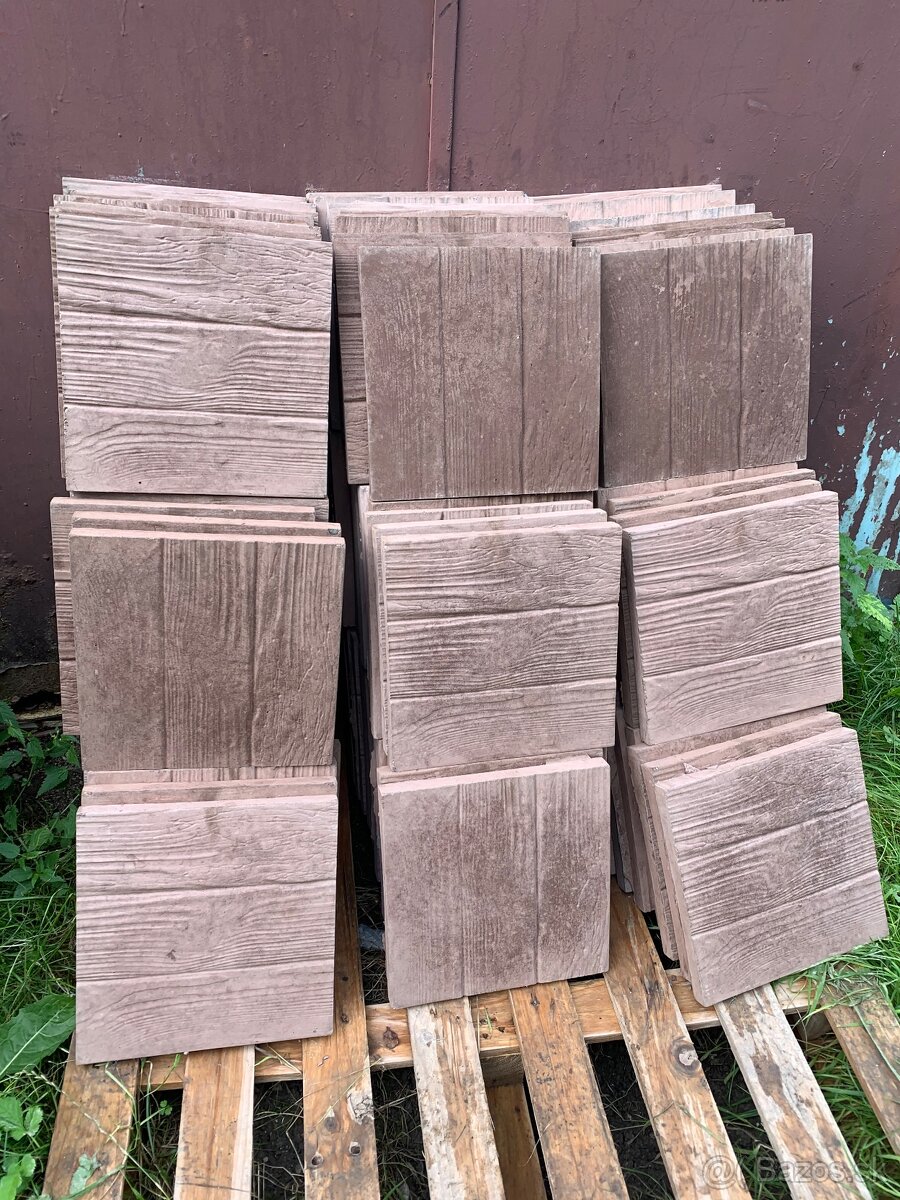 dlazba hneda imitacia dreva 30cm/30cm-3cm - 3