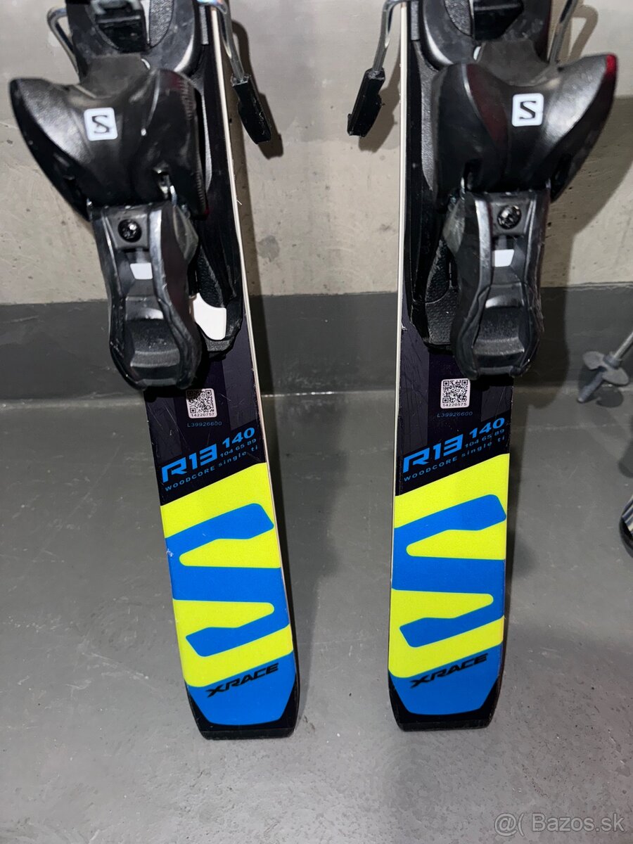 Lyže Salomon veľkosť 140 - 3