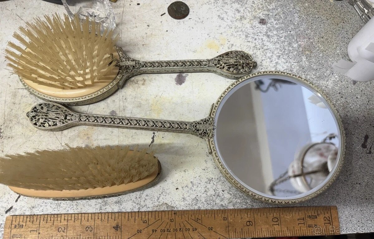 Predam krasnu starozitnu supravu na toaletny stolik - 3