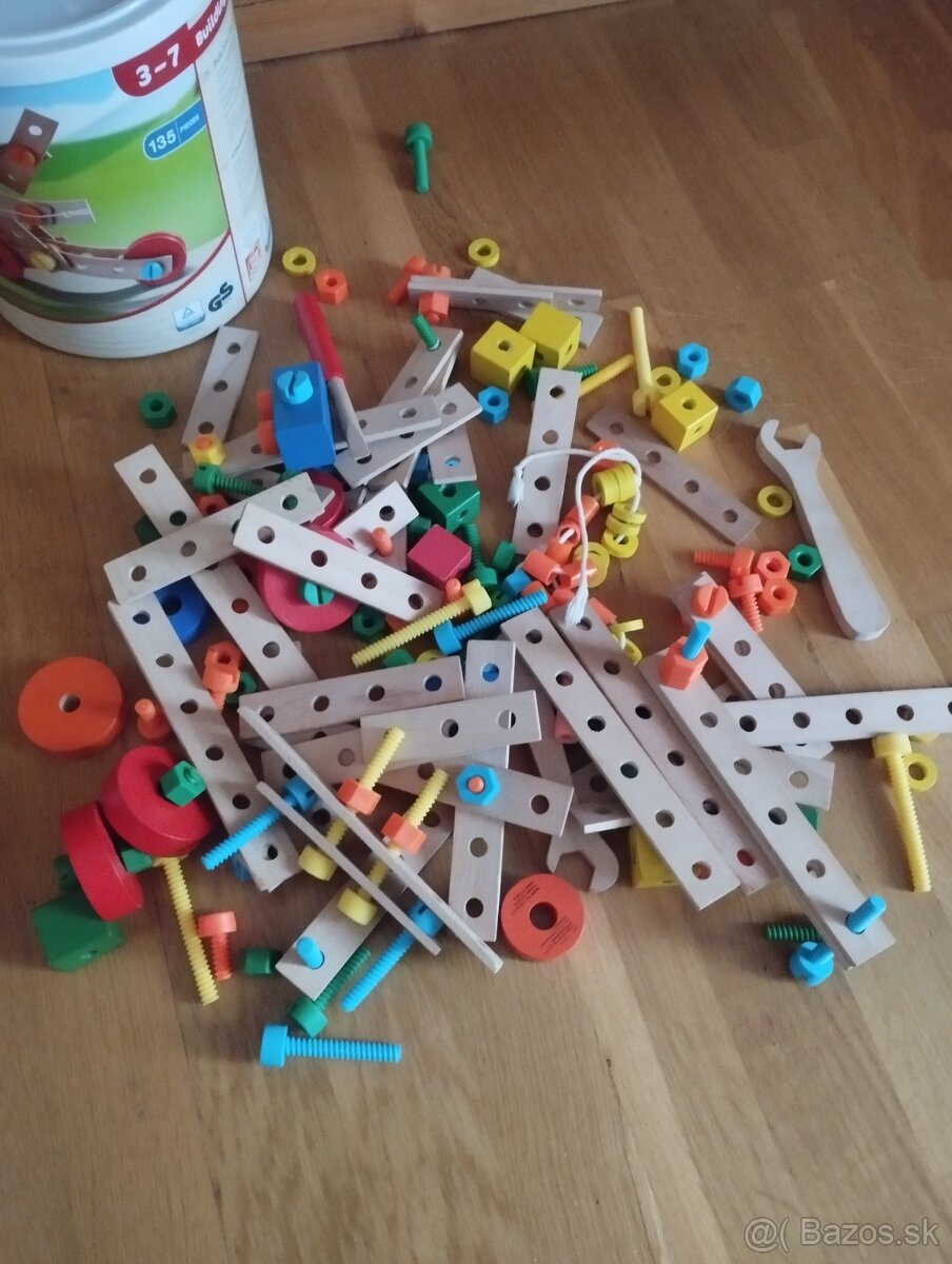 Drevená stavebnica konštrukčná Playtive - 3