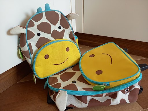 Detsky batoh a kufor motiv zirafa - 3