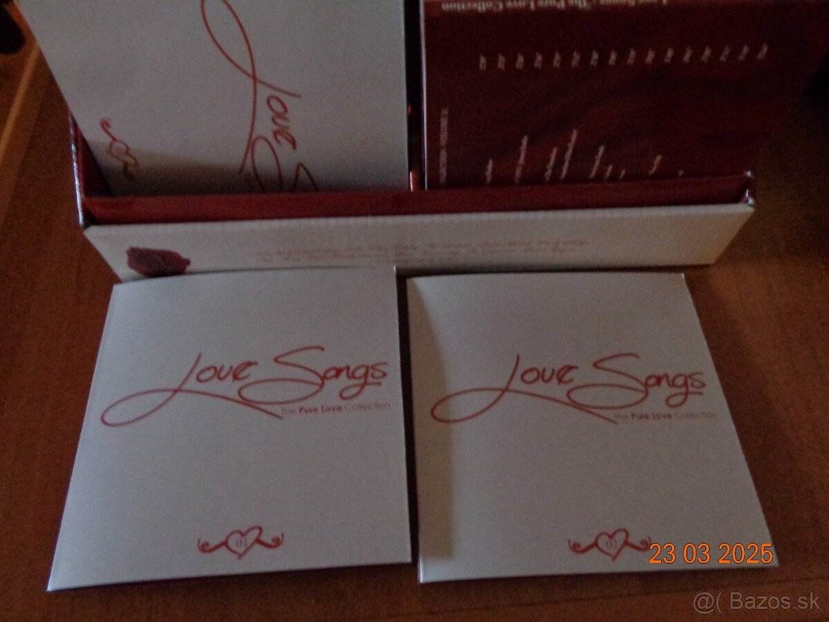 Predám zbierku CD Love Songs - 3