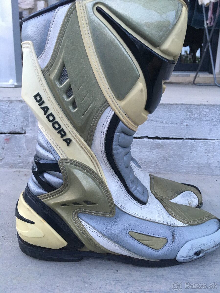 Motocyklový textilný komplet LOCARNO + čižmy Diadora 43 - 3