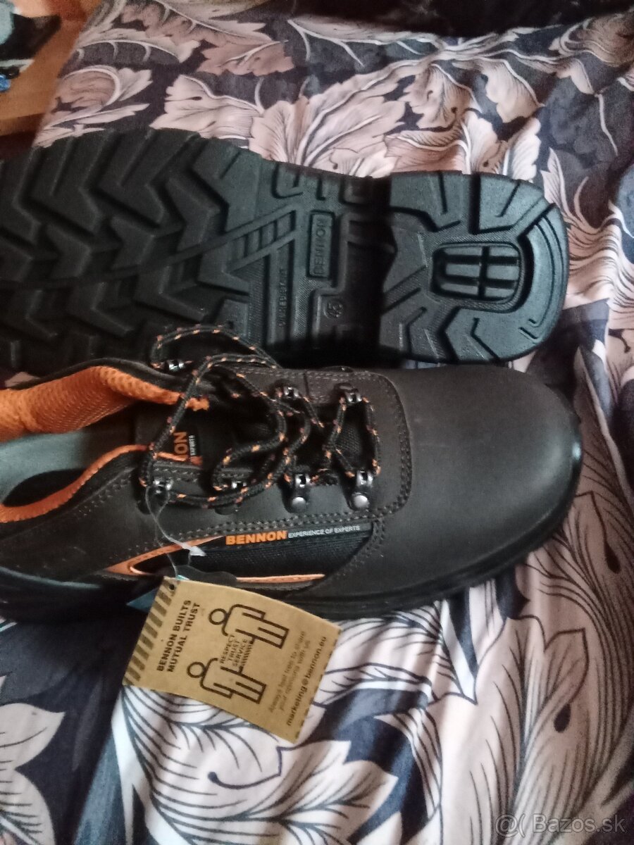 bennon pracovna obuv kožená - 3