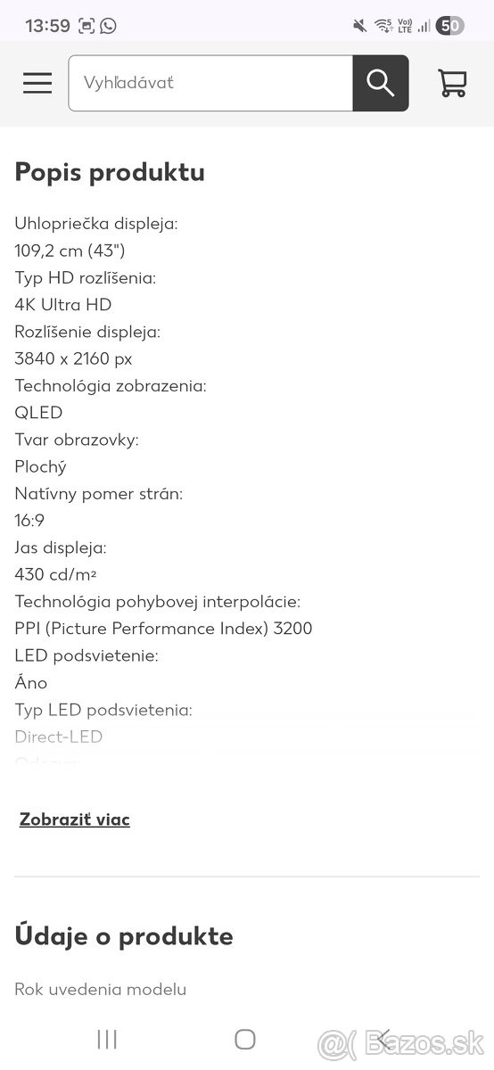 smart televízor TLC - 3