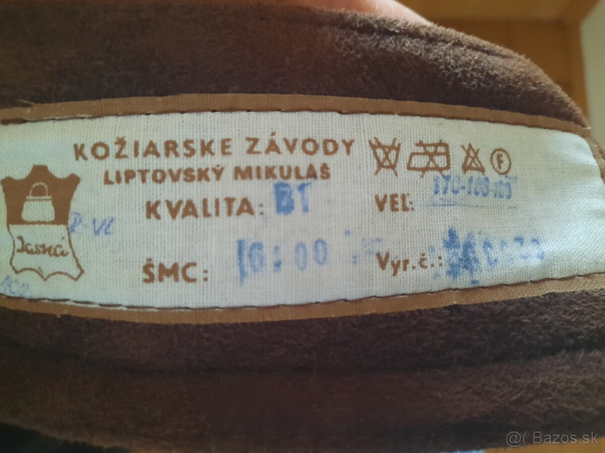 slovenský pánsky kožuch vo veľmi dobrom stave - 3