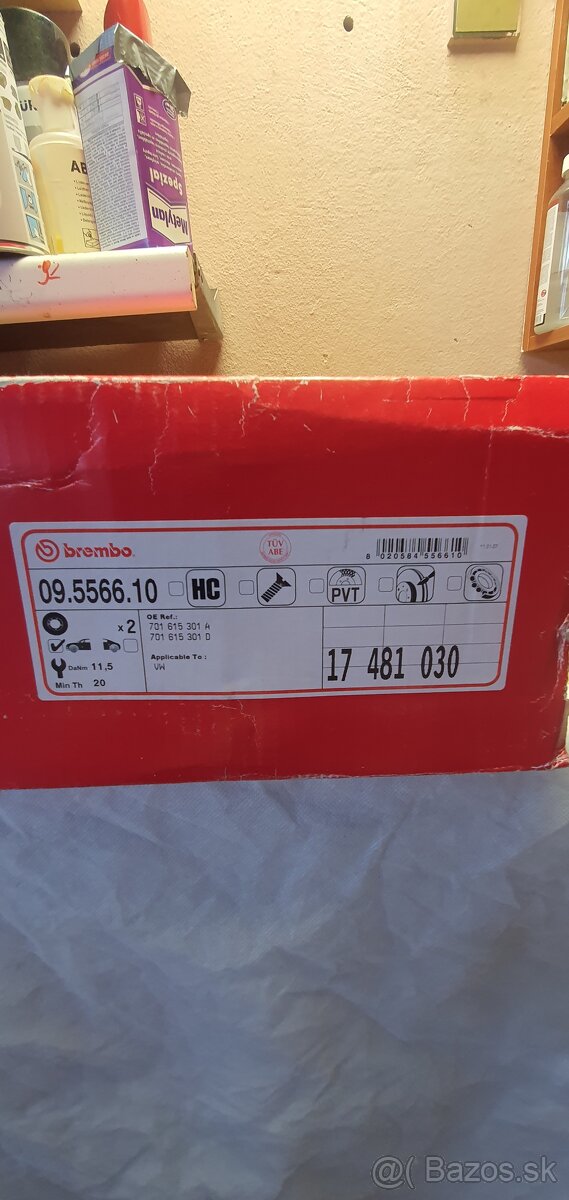 BREMBO 095566.10 VW Transporter - 3
