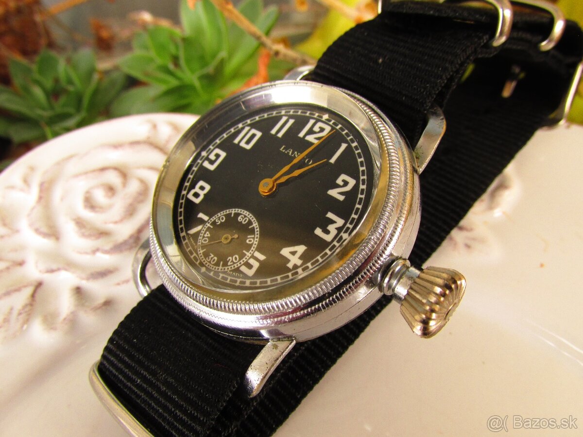 Letecké mechanické hodinky Lanco - 3