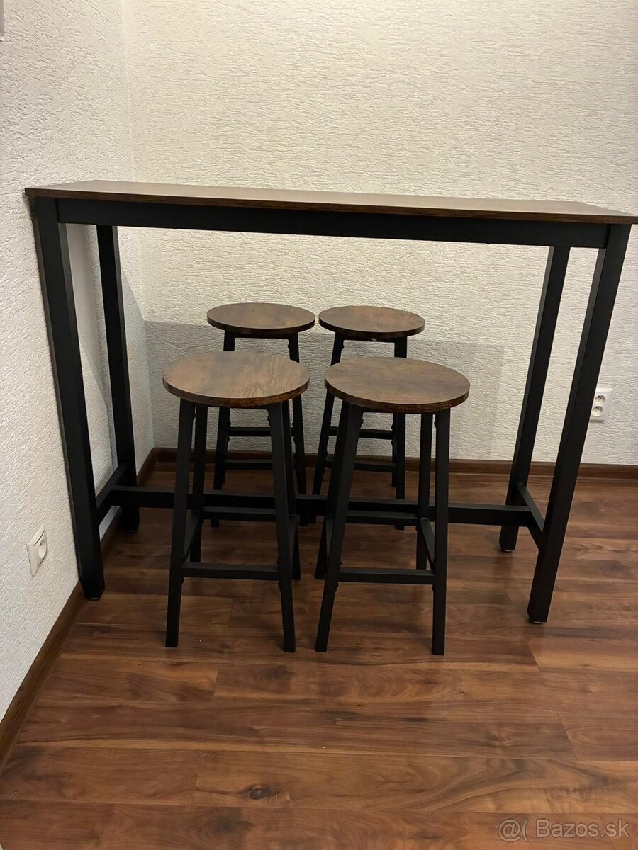 Barový stôl a stoličky - 3